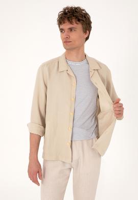 Erkek Taş Uzun Kollu Gömlek - 50299611001