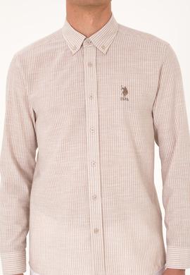 Erkek Camel Uzun Kollu Gömlek - 50300182013