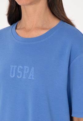 Kadın İndigo Bisiklet Yaka Mini Boy Örme Elbise - 50306431047