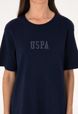 Kadın Lacivert Bisiklet Yaka Mini Boy Örme Elbise - 50306431005