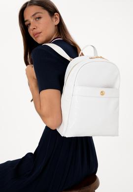 Kadın Beyaz Sırt çantası - 50311462003