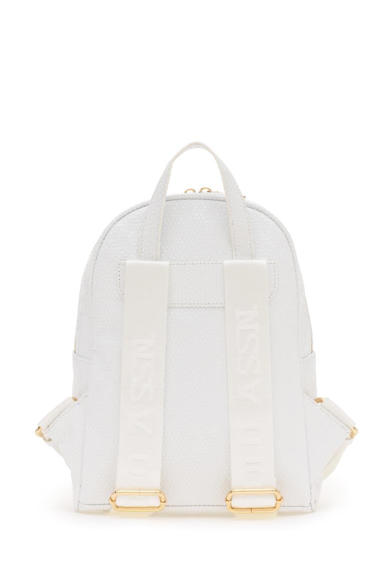 Kadın Beyaz Sırt çantası - 50311462003