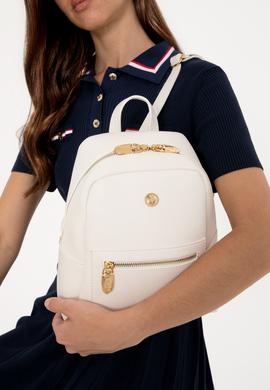 Kadın Beyaz Sırt çantası - 50311452002