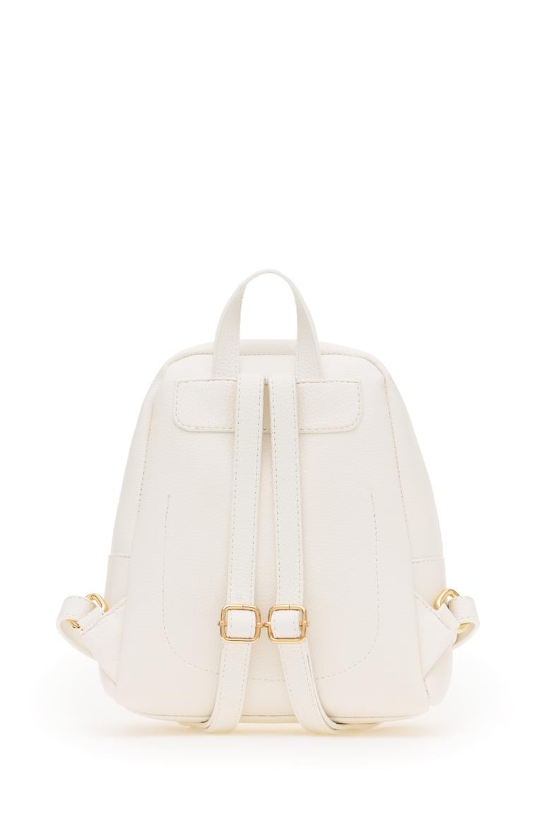 Kadın Beyaz Sırt çantası - 50311452002