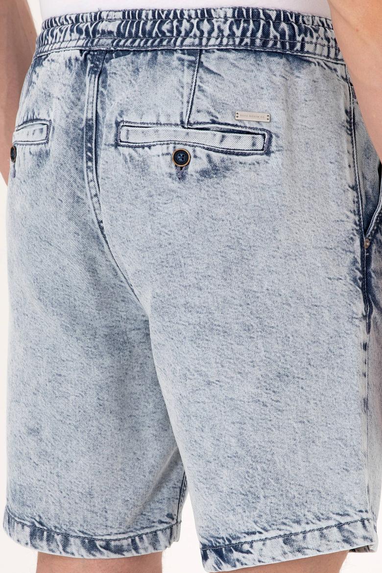 Erkek Açık Mavi Jean Şort - 50301836021