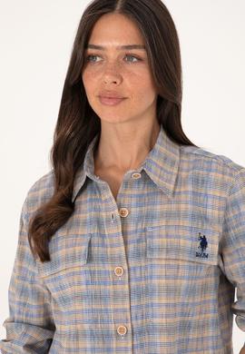 Kadın Vizon Uzun Kollu Gömlek - 50299424023