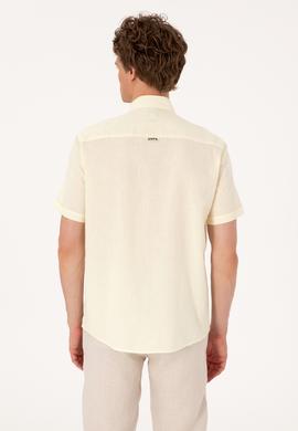 Erkek Limon Kısa Kollu Gömlek - 50297896070