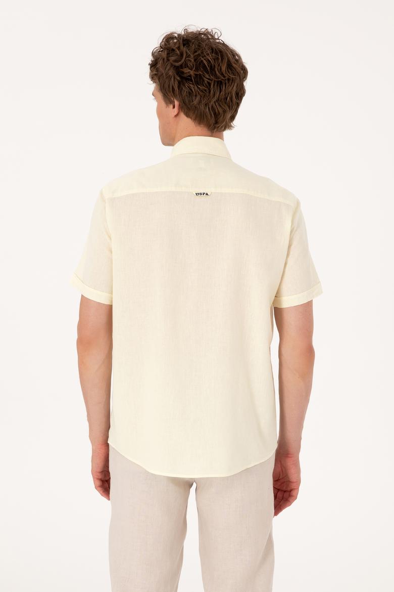 Erkek Limon Kısa Kollu Gömlek - 50297896070