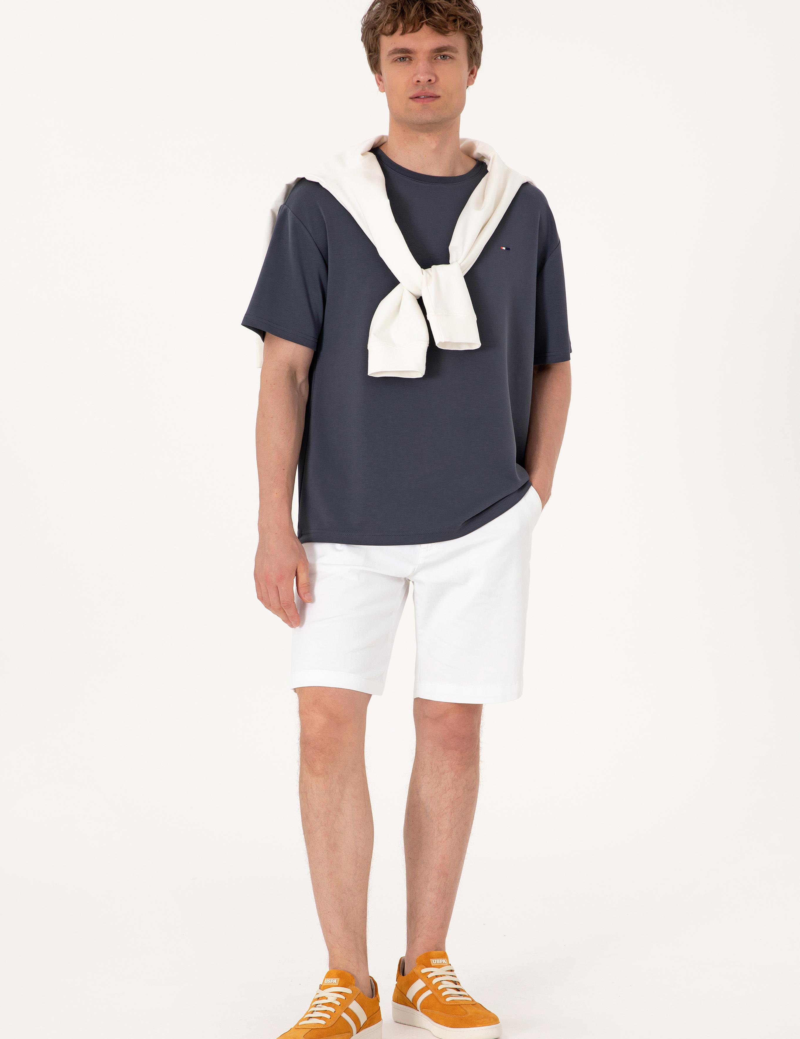 تی شرت یقه گرد ریلکس یقه گرد مردانه یو اس پولو | U.S. Polo Assn. - تصویر 4