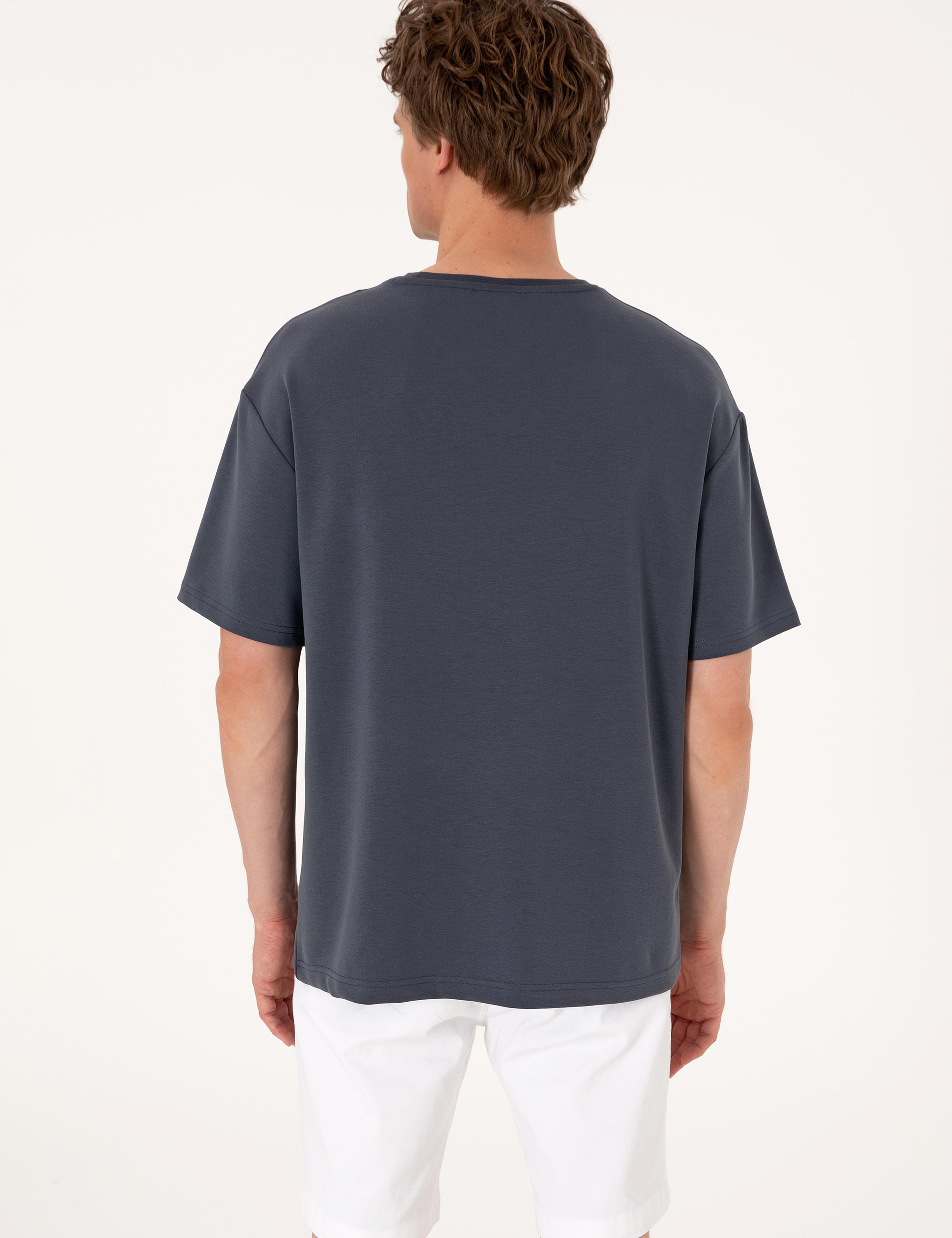تی شرت یقه گرد ریلکس یقه گرد مردانه یو اس پولو | U.S. Polo Assn. - تصویر 5