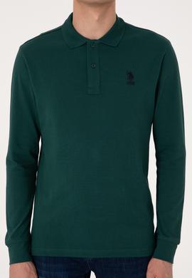 Erkek Koyu Yeşil Basic Sweatshirt - 50289060134