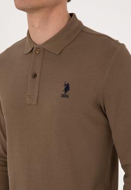 Erkek Haki Basic Sweatshirt - 50289060095