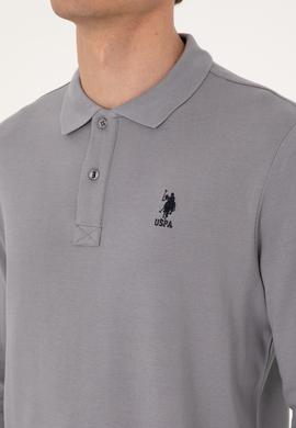 Erkek Açık Gri Basic Sweatshirt - 50289062256