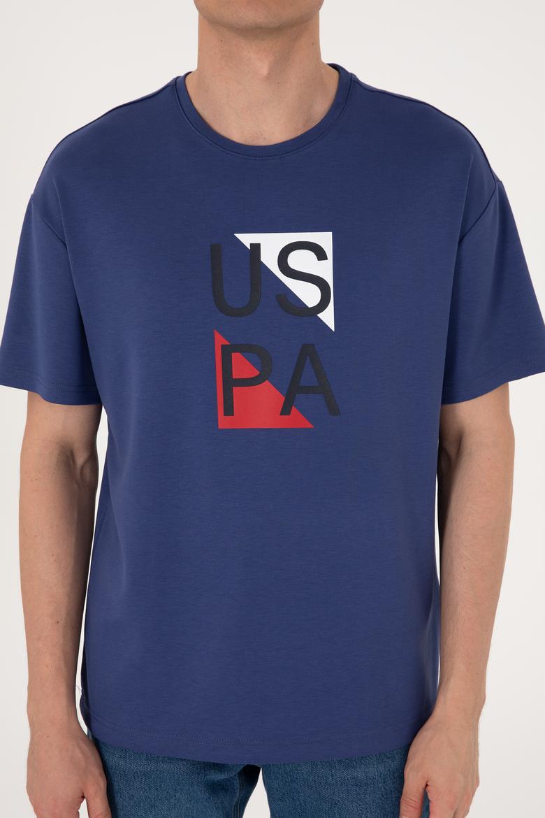 Erkek Açık Lacivert Tişört - 50299882033