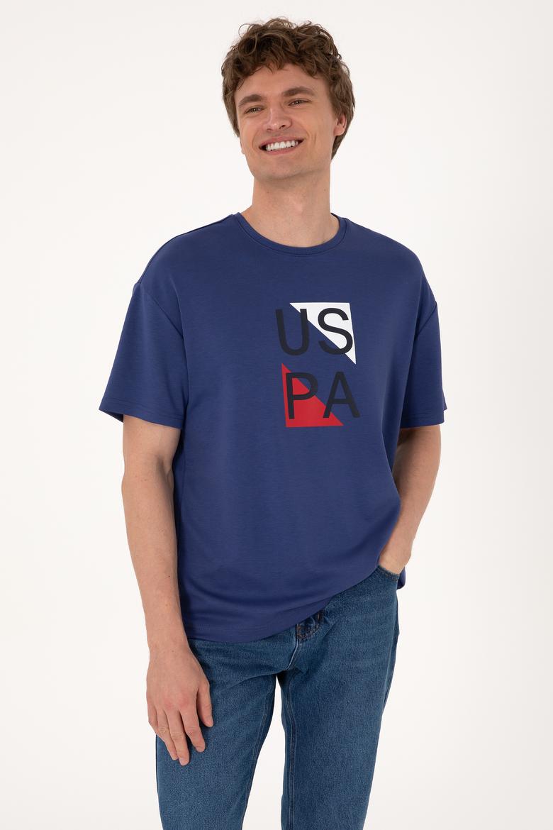 Erkek Açık Lacivert Tişört