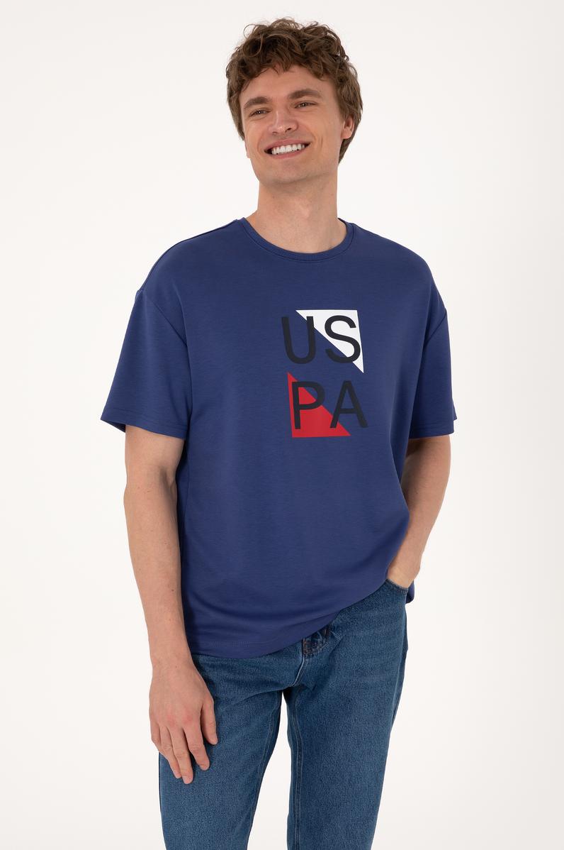 Erkek Açık Lacivert Tişört