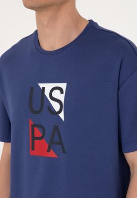 Erkek Açık Lacivert Tişört - 50299882033