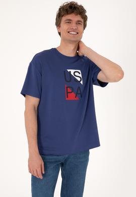 Erkek Açık Lacivert Tişört - 50299882033