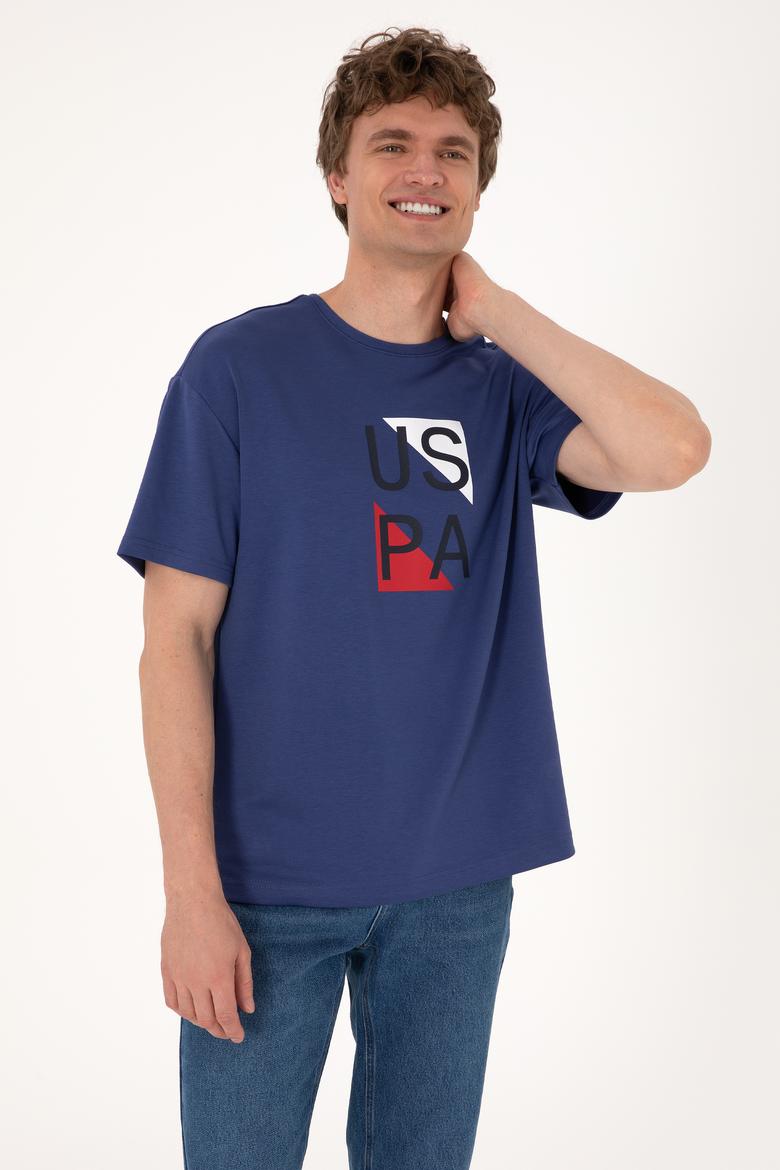 Erkek Açık Lacivert Tişört - 50299882033