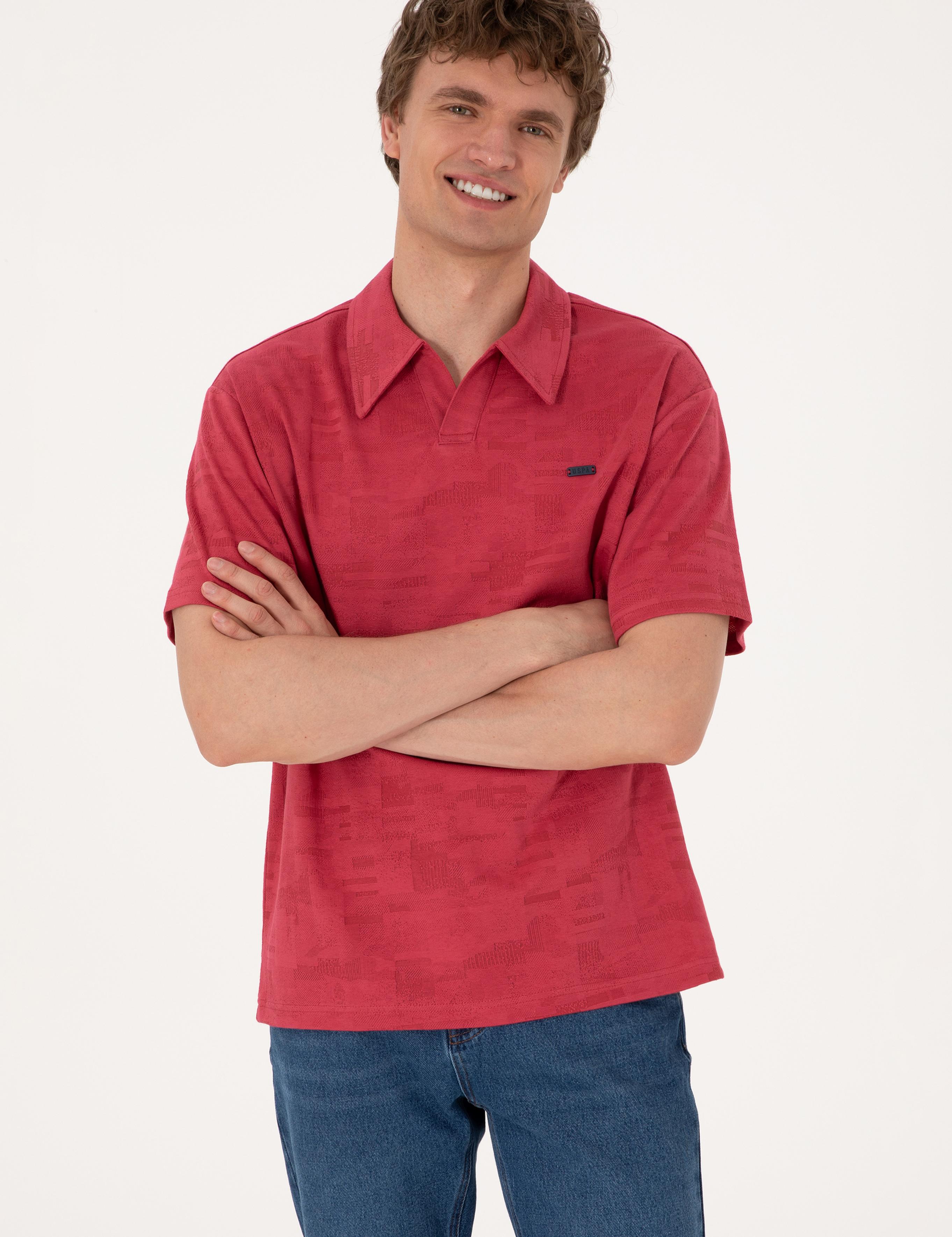 تی شرت یقه انگلیسی ریلکس یقه پولو مردانه یو اس پولو | U.S. Polo Assn. - تصویر 3