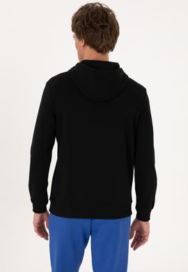 Erkek Siyah Basic Sweatshirt - 50289056029