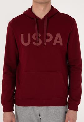 Erkek Bordo Basic Sweatshirt - 50289056048
