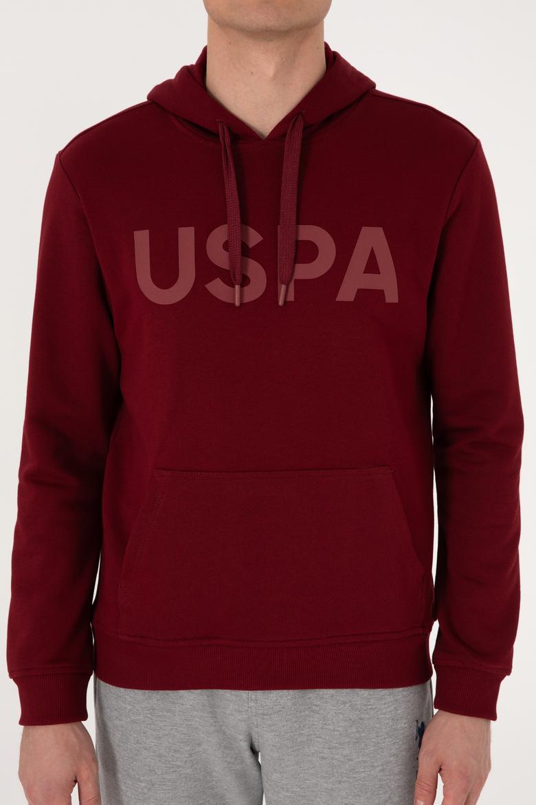 Erkek Bordo Basic Sweatshirt - 50289056048
