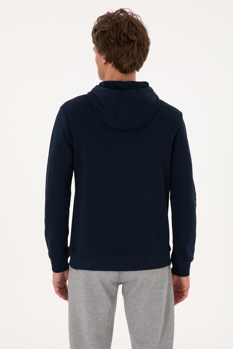 Erkek Lacivert Basic Sweatshirt - 50289056004