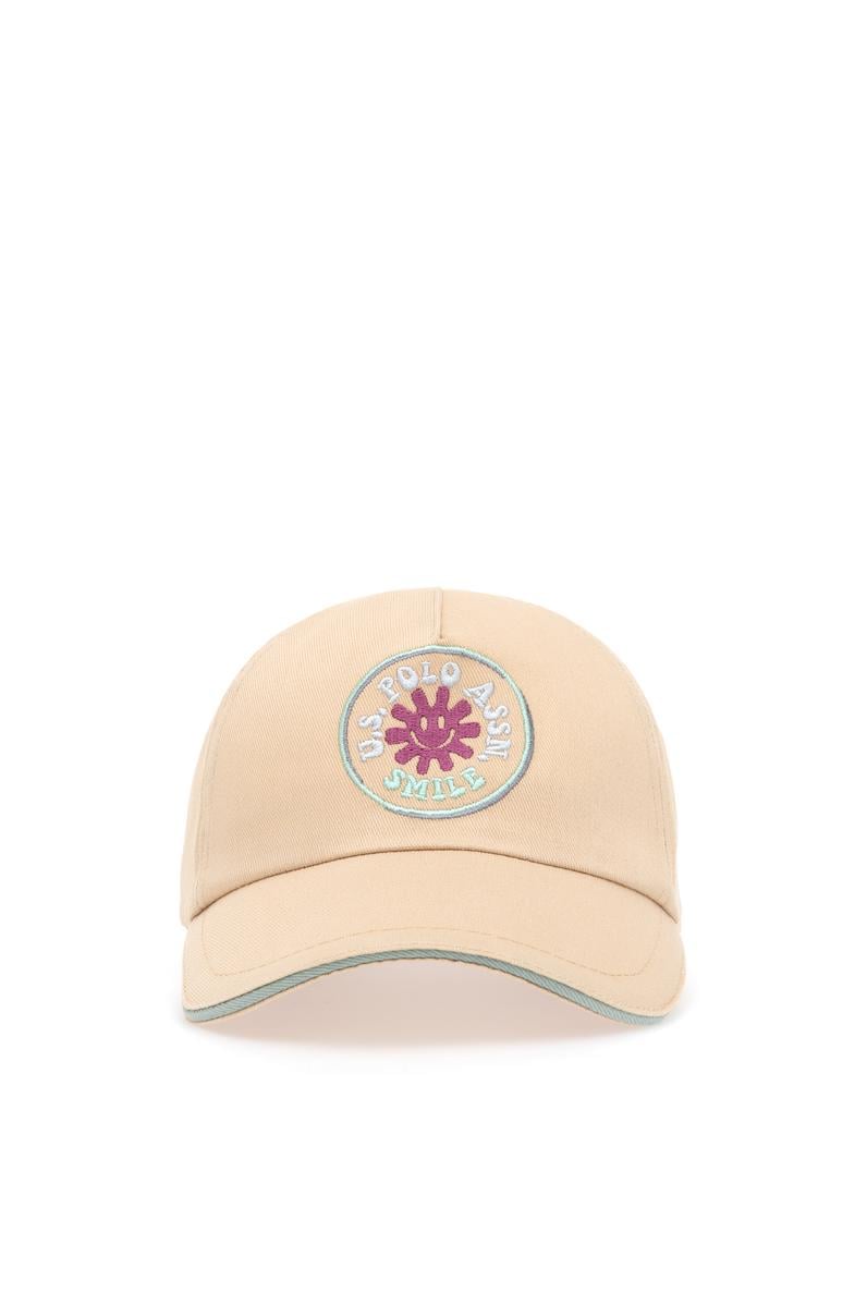 Kız Çocuk Kavun Nakış Detaylı Şapka