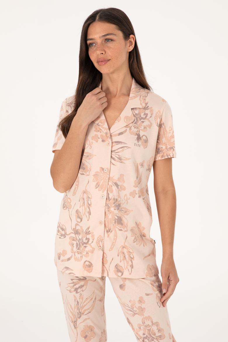 Kadın Bej Pijama Takımı - 50312912003