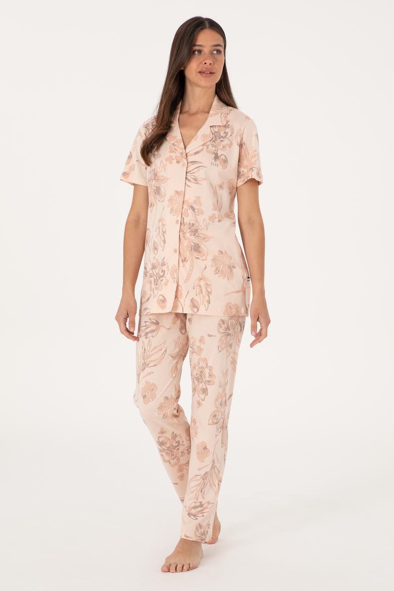 Kadın Bej Pijama Takımı - 50312912003