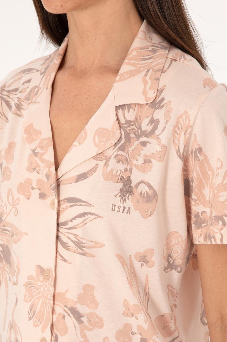 Kadın Bej Pijama Takımı