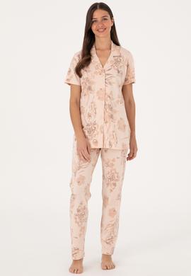 Kadın Bej Pijama Takımı - 50312912003