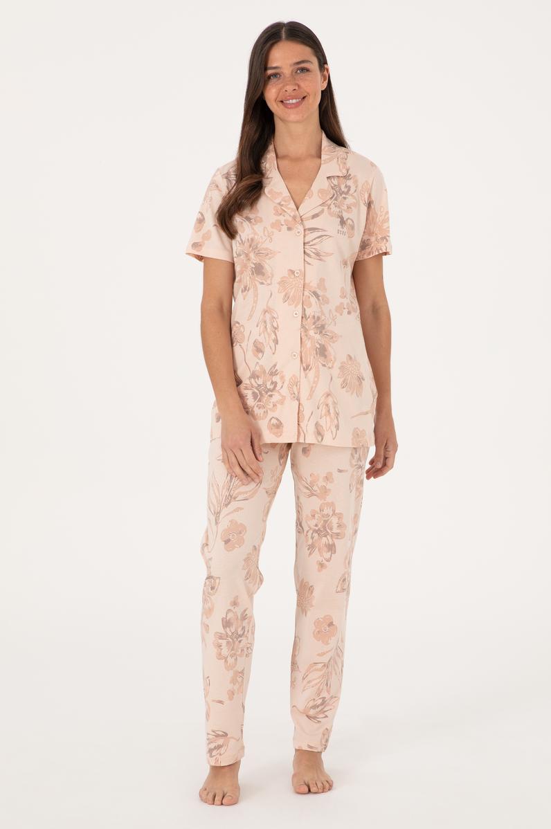 Kadın Bej Pijama Takımı