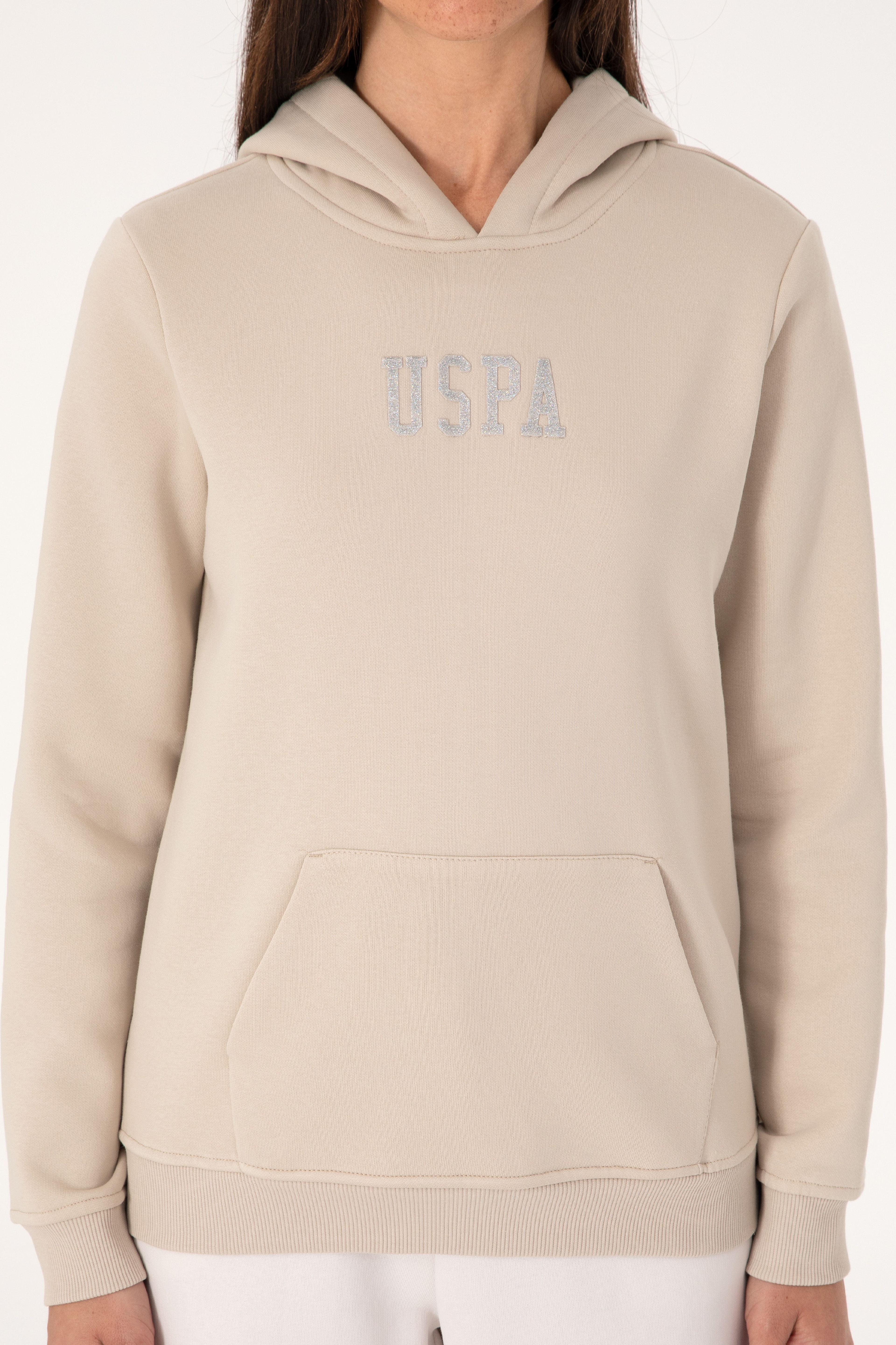 Kadın Taş Basic Sweatshirt - Image 6