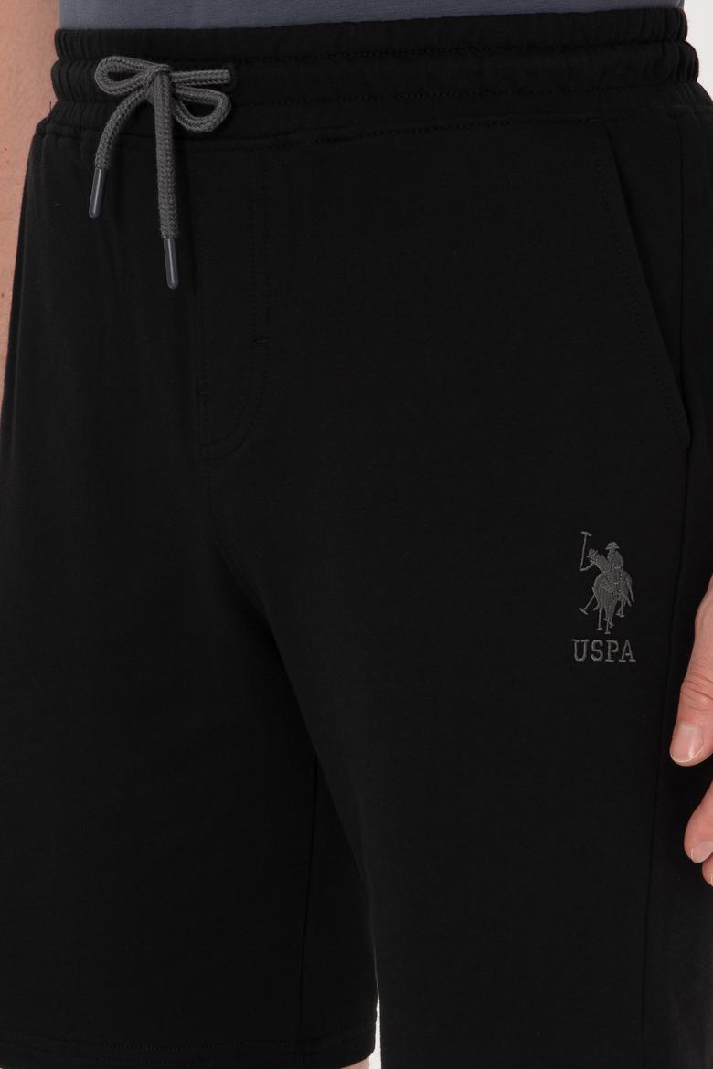 Erkek Siyah Örme Şort - 50298062003