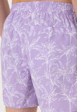 Erkek Lila Deniz Şortu - 50299781012