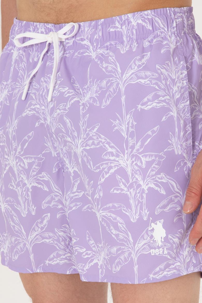 Erkek Lila Deniz Şortu - 50299781012