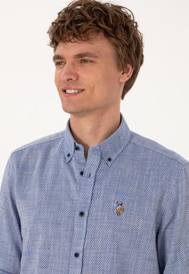 Erkek Lacivert Uzun Kollu Gömlek - 50300139001