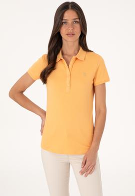 Kadın Turuncu Basic Tişört - 50300830094