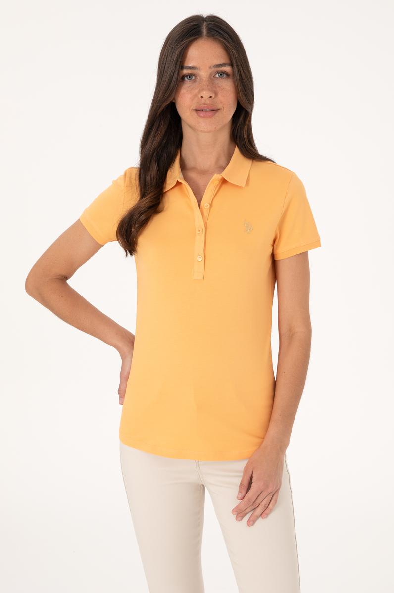 Kadın Turuncu Basic Tişört