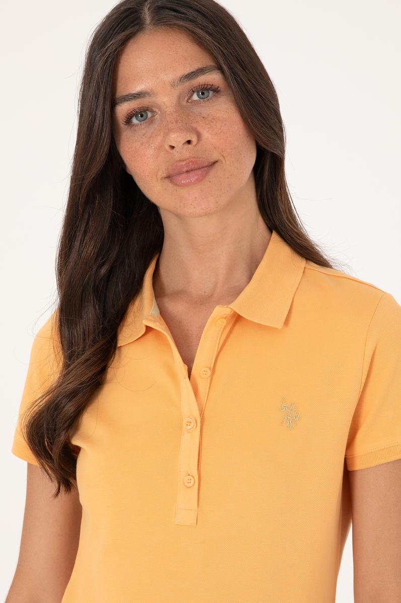 Kadın Turuncu Basic Tişört