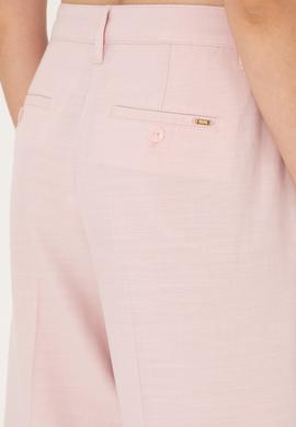 Kadın Pudra Dokuma Şort - 50300605026