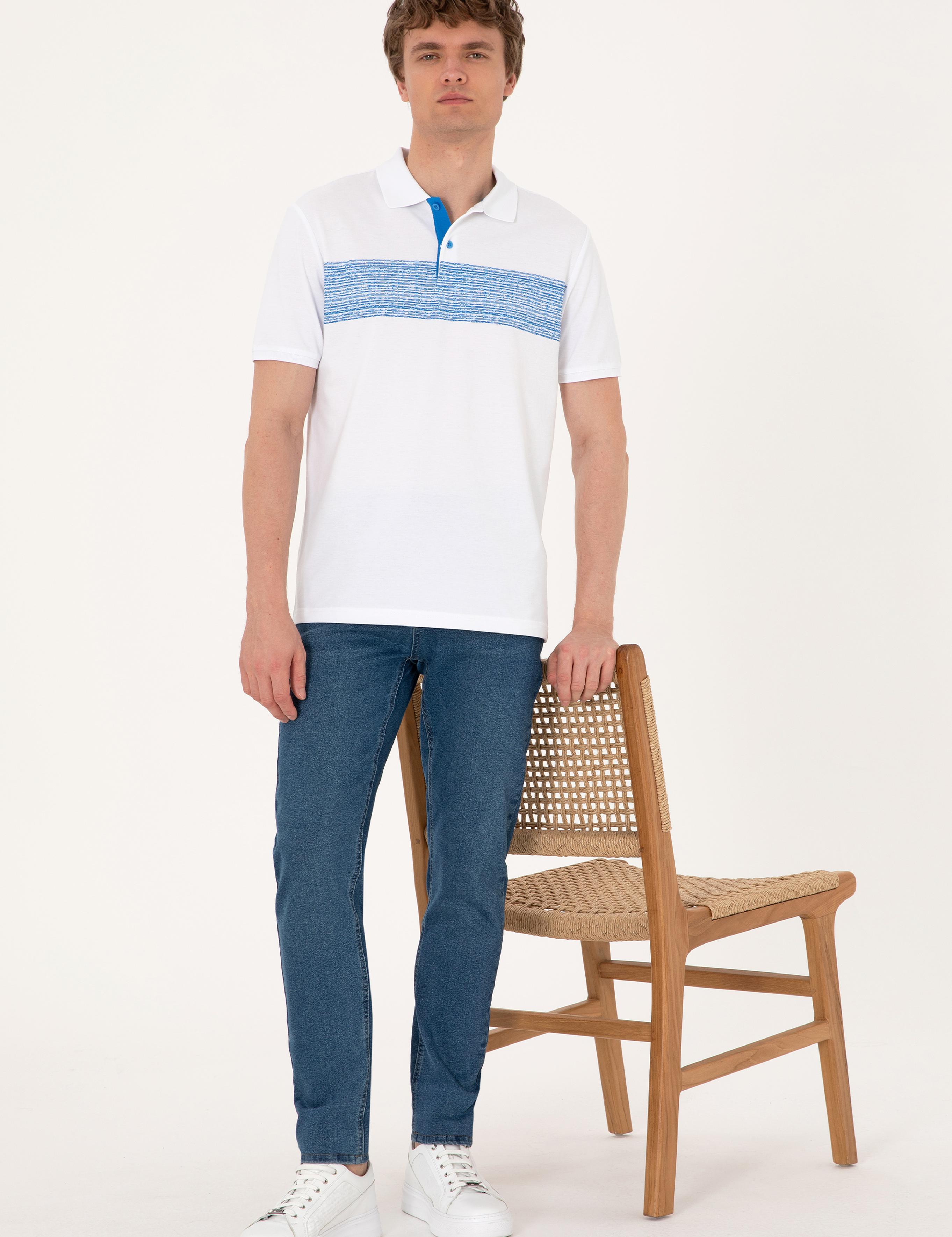 پولوشرت رگولار یقه پولو مردانه یو اس پولو | U.S. Polo Assn. - تصویر 4