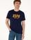 Erkek Regular Fit Bisiklet Yaka Lacivert Tişört