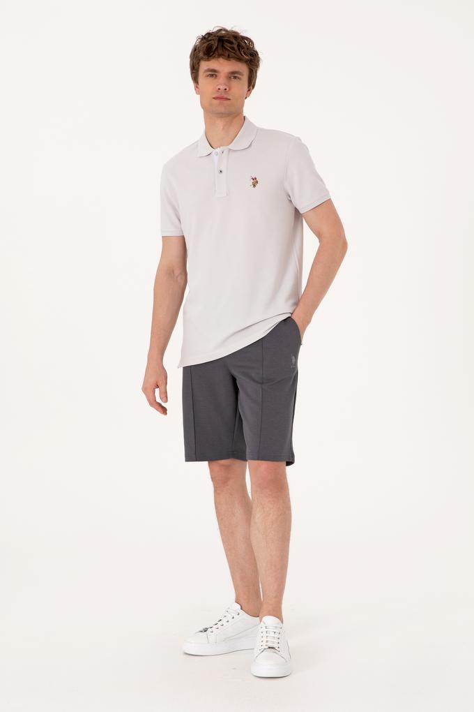 Erkek Antrasit Örme Şort