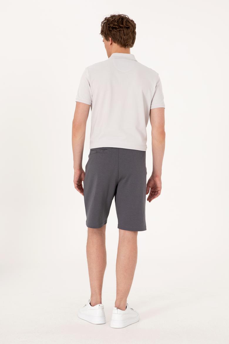 Erkek Antrasit Örme Şort - 50305925023