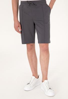 Erkek Antrasit Örme Şort - 50305925023