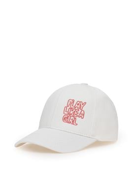 Kız Çocuk Beyaz Şapka - 50312311001