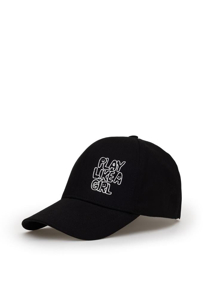 Kız Çocuk Siyah Şapka